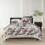 Ensemble de couette 3 pièces N Natori Cherry Blossom 100 % coton satiné, format king, mini-11761687