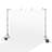 Backdrop Stand, 7 x 10 ft Adjustable Photo Backdrop Stand Kit, Portable Background Backdrop Stand with 3 Crossbars, Heavy Duty Projector Screen Stand, for Wedding, Photo Video Studio & Party