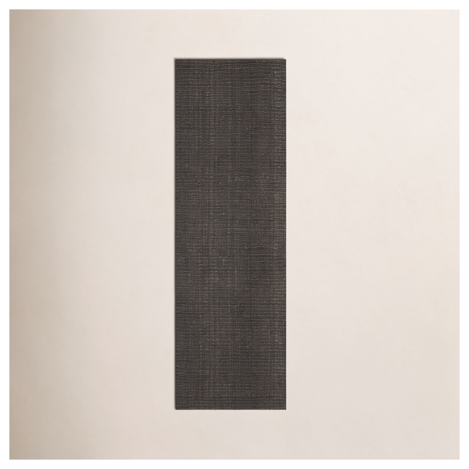 Auckland Handwoven Flatweave Jute/Sisal Brown Area Rug, Runner 2'6" x 6'