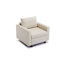 Canapé modulaire à siège simple avec 1 repose-pieds-413876746