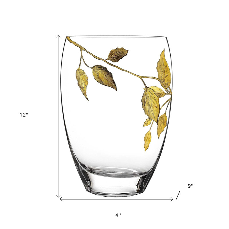 Charboneau Handmade Glass Table Vase