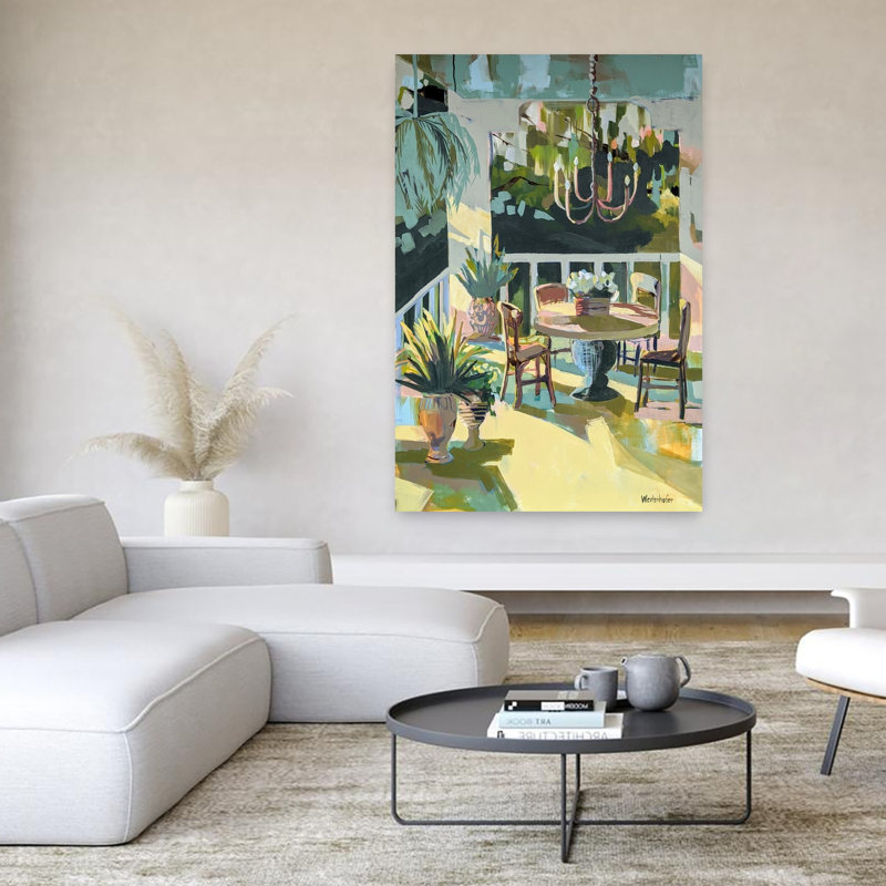 Art contemporain Art contemporain moderne, H 60 po x l 40 po
