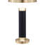 Ensemble de 2 lampes de table Leoch Black Dome