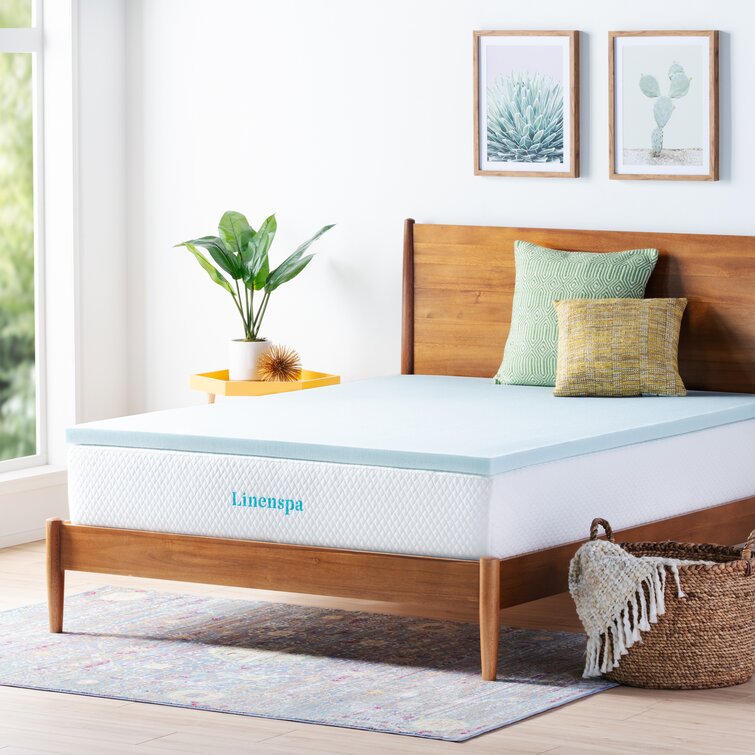 Linenspa Essentials ActiveRelief 5-in Firm Twin Extra Long Memory Foam  Mattress in a Box in the Mattresses department at