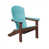 Aruba Blue with Chocolate Brown