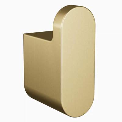 Rugen Towel Hooks for Bathroom, Heavy-Duty Hook for Towels & Robes, Stainless Steel Bathroom Hardware Set, Brushed Gold Bath Hanger