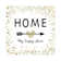 Home - My Happy Place by - Wrapped Canvas Typography