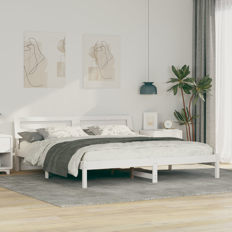 Bed, White