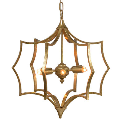 Mcwhirter 6 - Light Dimmable Geometric Chandelier