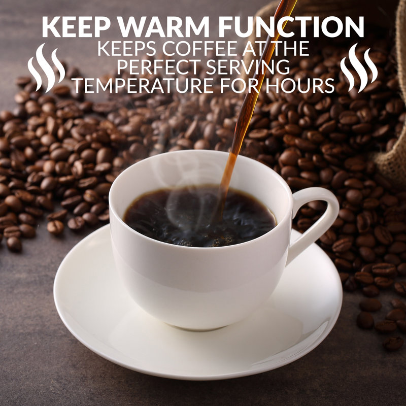 Percolateur pour cafetière en acier inoxydable 10 tasses HomeCraft