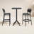 Farrah 23.6" W Plastic Folding 3-Piece Patio Bar Set-79124680
