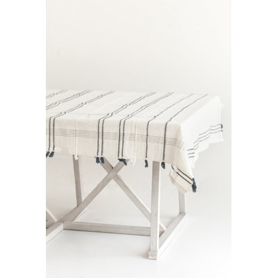 Ribbons Cotton Tablecloth