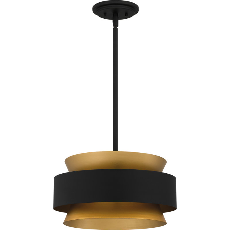 Luminaire suspendu 3 lumières noir terre