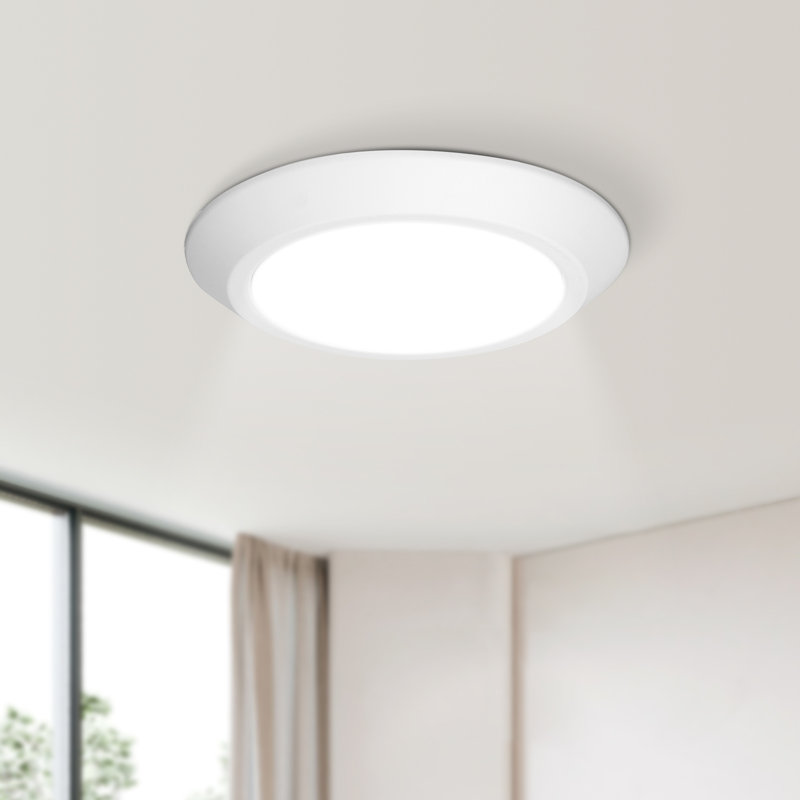 DEL à 1 lumière Atlas, H 1,13 po x l 7,75 po x P 7,75 po