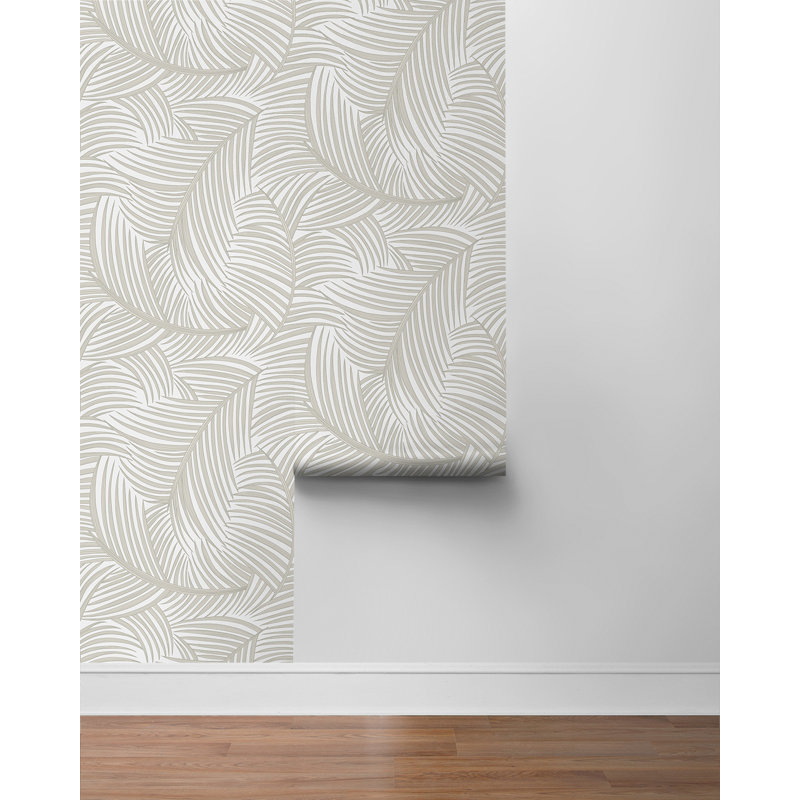 Rouleau de fleurs Bobb Peel & Stick, L 216 po x l 20,5 po, Sel de mer