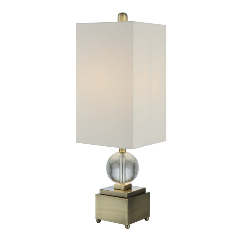 Ensemble de 2 lampes de table en cristal