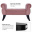 Banc de rangement rembourré en velours Sotheary-1223561315