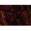 Tapis de bois one-of-kind à la main-noué la 2010 anatolian brun 3 pi 11 po x 9 pi 10 po Hobkirk