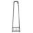 GARMENT RACK W/SHELF