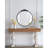 36" X 39" Classic Design Mirror With Round Shape And Baroque Inspired Frame For Bathroom, Entryway Console Lean Against Wall-283862678-283862673