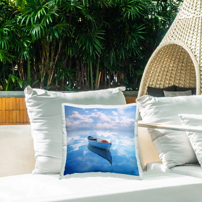 Abstract Outdoor Throw Pillow
