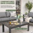 Kassian 5 - Person Patio Conversation Set with Cushions-635513370-635513371