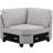 Linen 8Pc Modular L-Shape Sectional Sofa And Ottoman