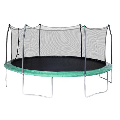 17' Oval Backyard Trampoline with Safety Enclosure -  Skywalker Trampolines, SWTC17G11