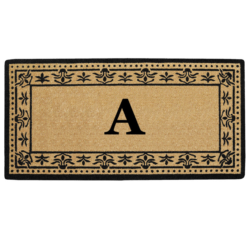 Tapis de porte d'extérieur robuste Blanquilla Corinthian, A, l 36 po x L 72 po