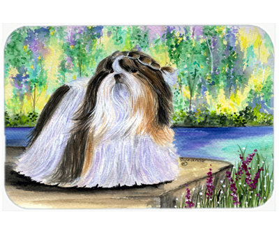 Shih Tzu Glass Cutting Board