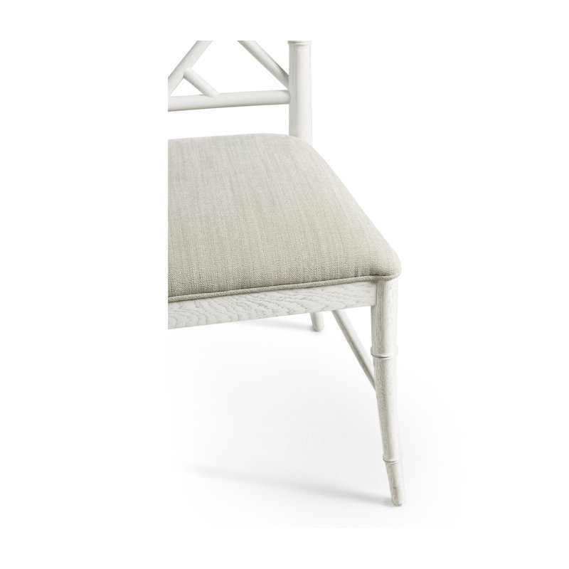Saros Upholstered Dining Chair, Chalk White