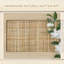 Meuble-lavabo en rotin naturel 43,3 po Boho-1183283977