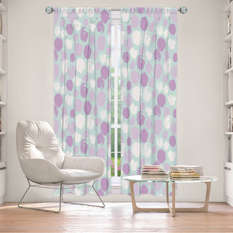Paire de rideaux obscurcissant en polyester Evamae, L 20 po x L 61 po