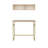 Hussum Metal Base Writing Desk-1724247500
