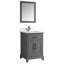  Ensemble de meuble-lavabo simple 24 "avec miroir-33561280