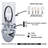 Engelberta Steel Armed Sconce-1893284994