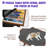 Jigsaw Puzzle Table with Legs, Puzzle Board with 10-Tilting-Angle & Height Adjustable for 1500 Piece