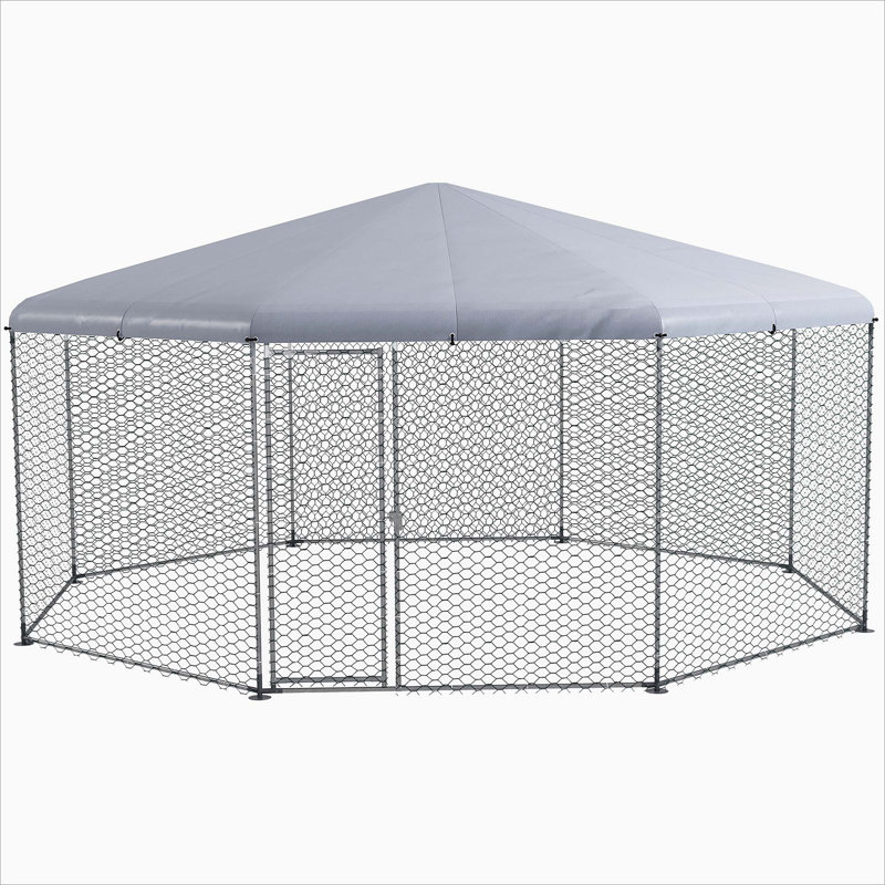 Versatile Metal Chicken Coop For Various Pets With Advanced Features