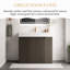 Meuble-lavabo simple 36 po Modern