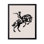 Cheval de cowboy beige
