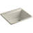 Riverby 25" L x 22" W x 9-5 8" Bar Kitchen Sink with Basin Rack-64615352-11013558