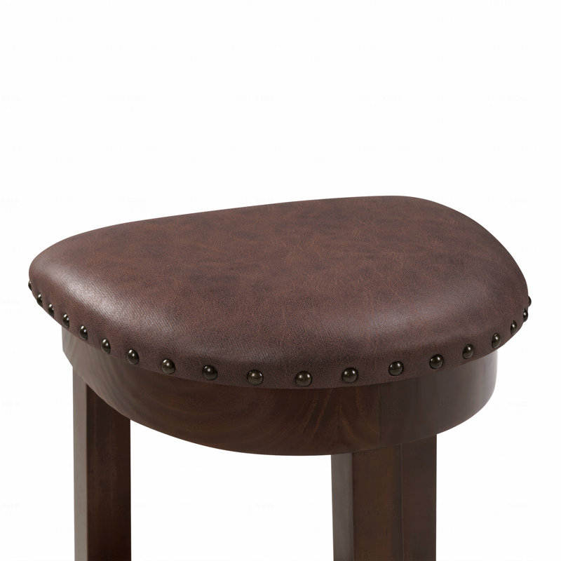 Ensemble de table de bar 4 pièces avec 3 tabourets de bar rembourrés en polyuréthane, table de petit-déjeuner avec 3 tabourets rembourrés