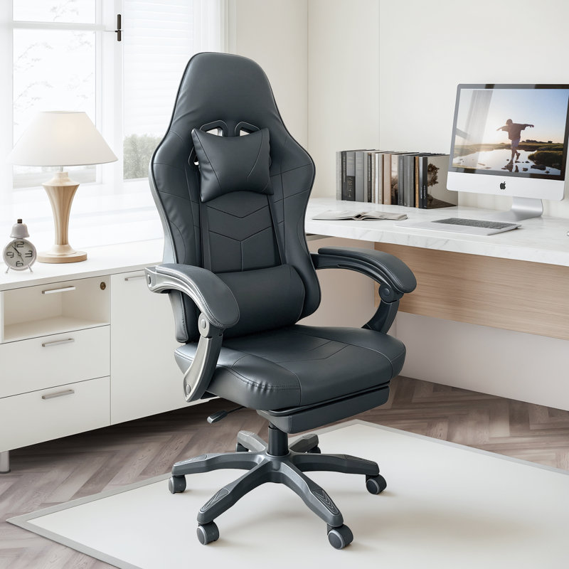 Chaise de bureau à domicile, Noir