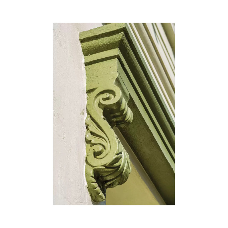 Architectural Detail On The Clarendon Building Old Sacramento Historic Center Sacramento CA by Michael DeFreitas - Wrapped Canvas Print