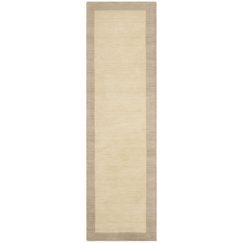 Tapis en laine tissé à la main Morano, Tapis de couloir 2 pi 3 po x 8 pi