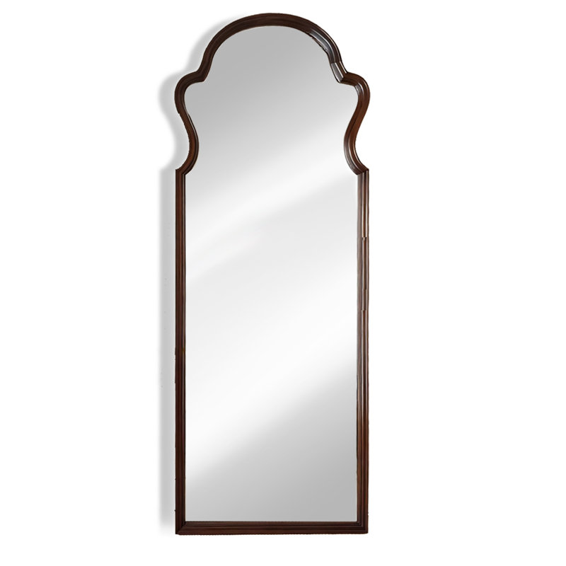 American-Style Retro Irregular Frame Wall-Mounted Full-Length Mirror, 62.99" x 23.62"