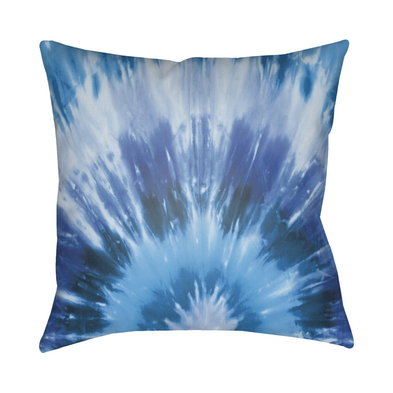 Textures Square Indoor/Outdoor Throw Pillow, 18" H x 18" W x 4" D, Purple