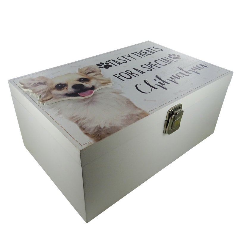 Chihuahua Dog Treat Box Dias Decorative Box