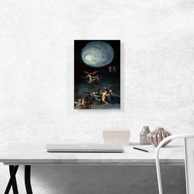 " Visions from the Hereafter the Ascent into the Highest Heaven " by Hieronymus Bosch Oil Painting