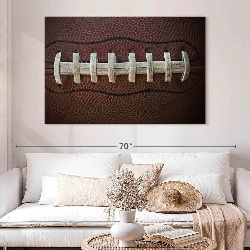 Lacets de football Sireci, H 34 po x l 51 po
